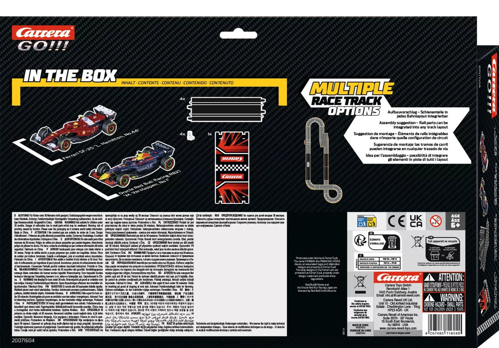 Carrera GO!!! Extension Pack "Formula Racer" 20071604
