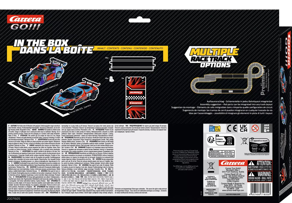 Carrera GO!!! Extension Pack "GT Racer" 20071605
