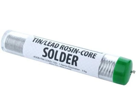 COMSDR-TIN-LEAD- 25G 60/40 Tin/Lead Rosin-Core Solde