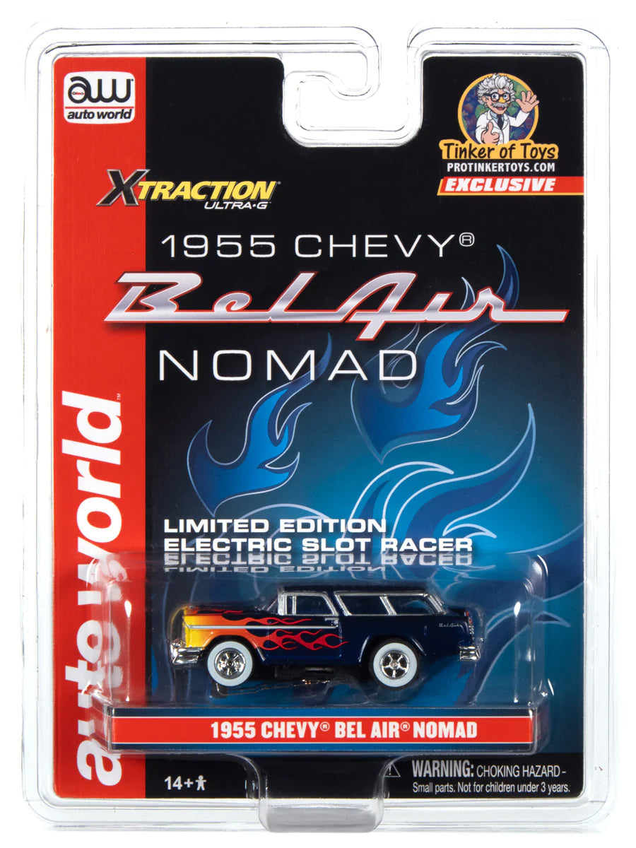 BURPLE 1955 CHEVROLET NOMAD | CP7780 | AUTO WORLD
