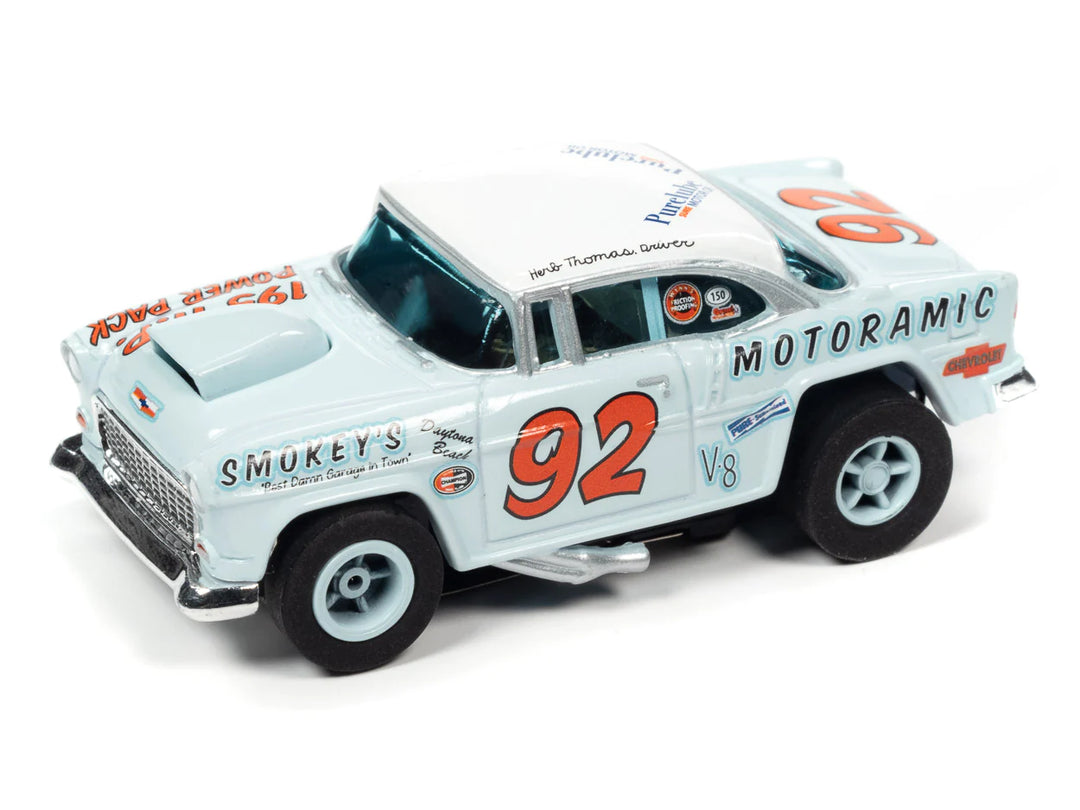 HERB THOMAS #92 SMOKEY'S - MOTORAMIC | 1955 CHEVY BEL AIR | CP7896 | AUTO WORLD
