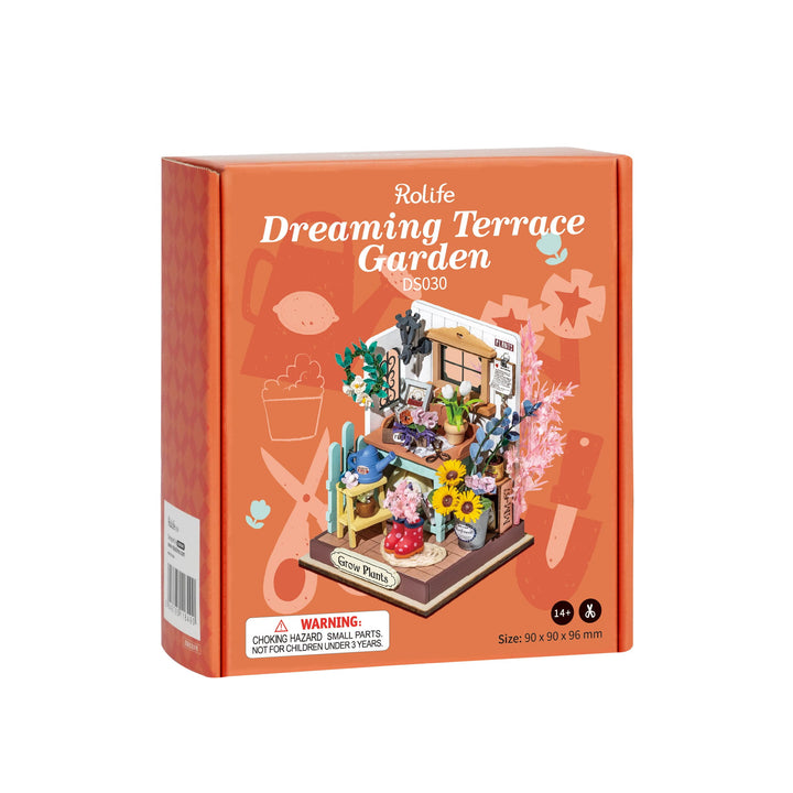 Rolife Dreaming Terrace Garden DIY Miniature House  Robotime DS030
