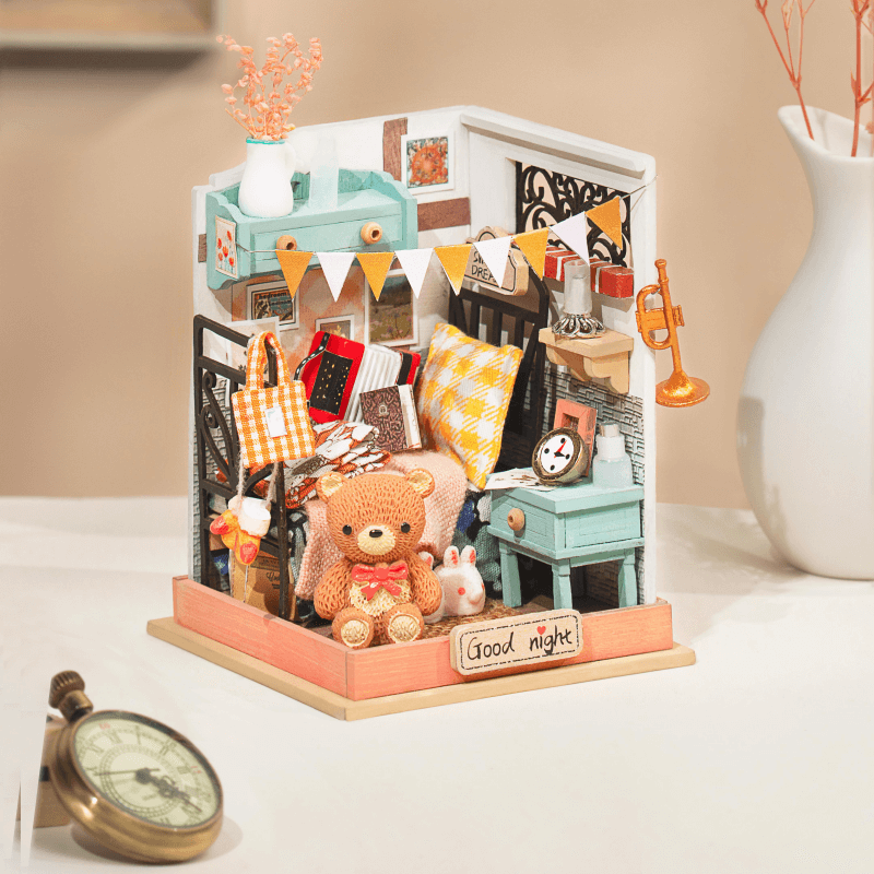 Super Mini House; Sweet Dream - Bedroom Robotime DS016
