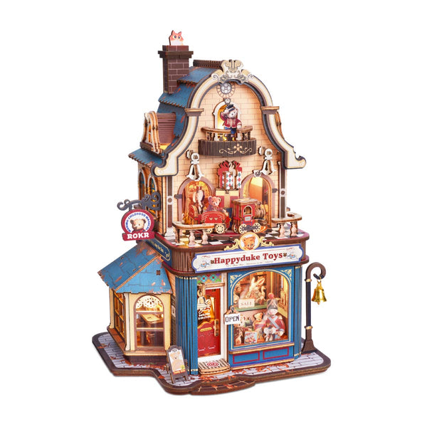 ROKR Happyduke Toys Wooden 3D Puzzle ROBOTIME EAM01