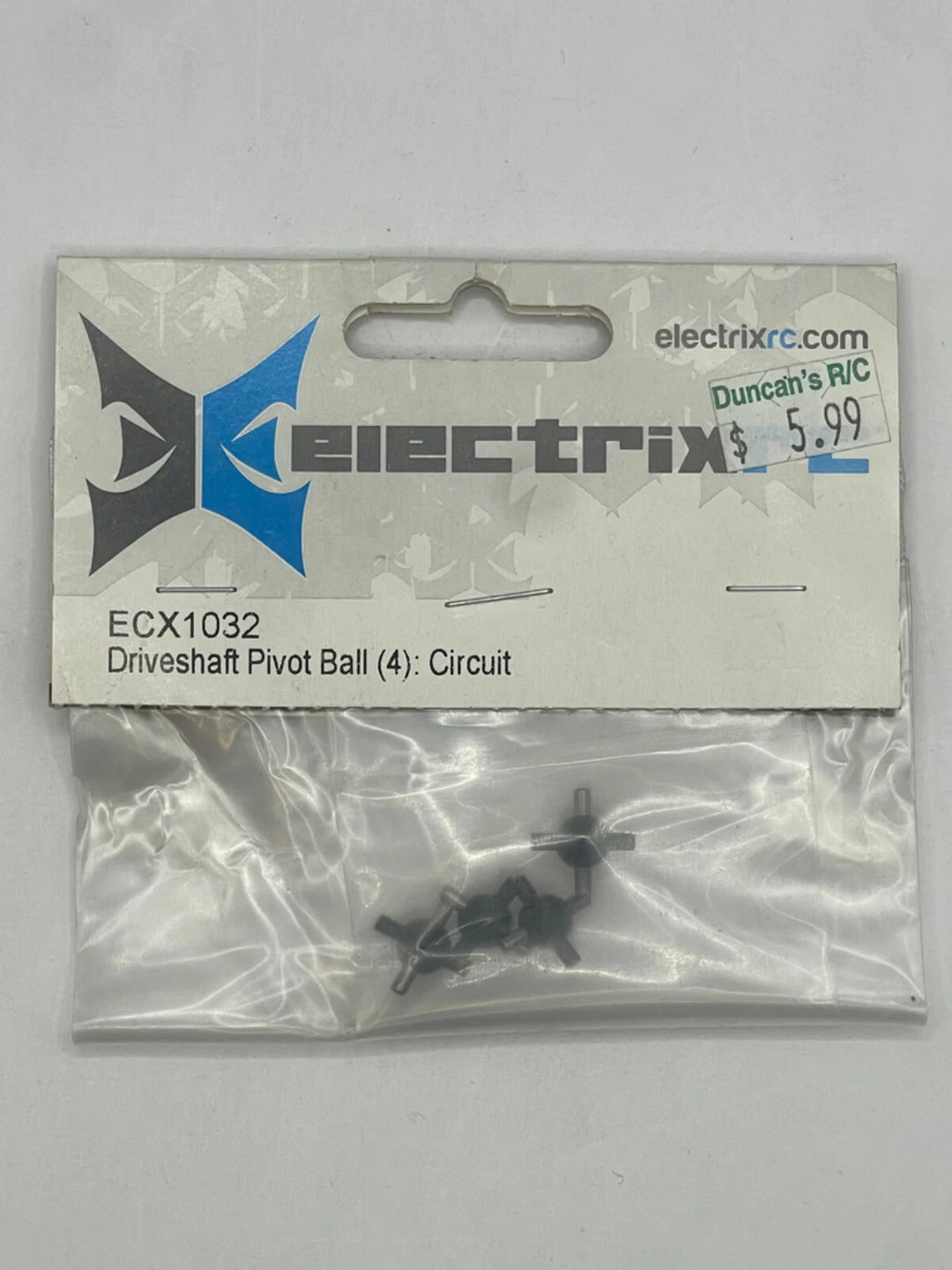 ECX 1032 Driveshaft Pivot Ball (4):