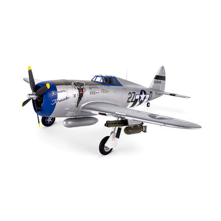 P-47 Razorback 1.2m BNF Basic with AS3X & SAFE Select E-flite EFL08450
