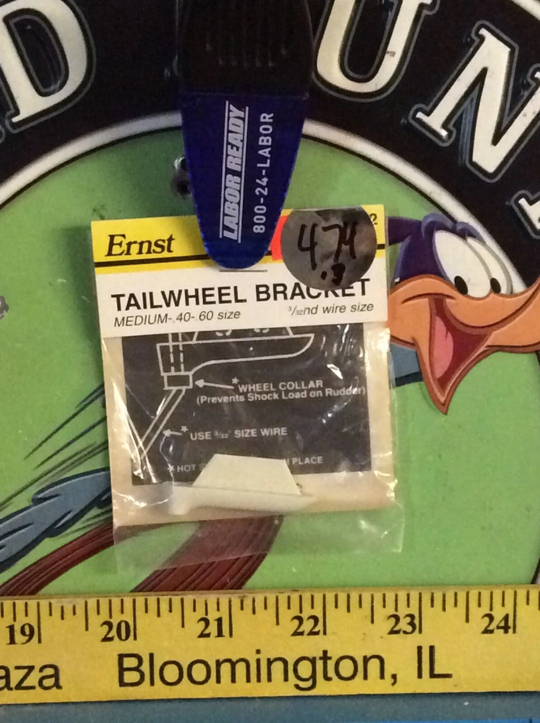112 Tail Wheel Bracket Medium
