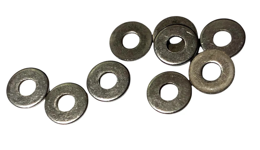 FWS 00 #0 flat washers
