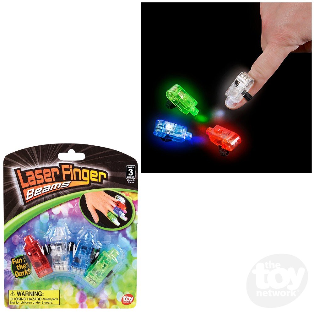 LIGHT-UP FINGER BEAMS Toy Network TGL-LEDFI
