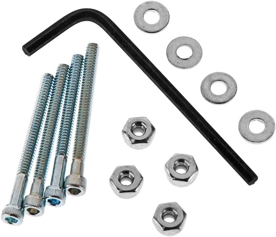 Bolt Set/Locknuts 4-40x1-1/4" (

