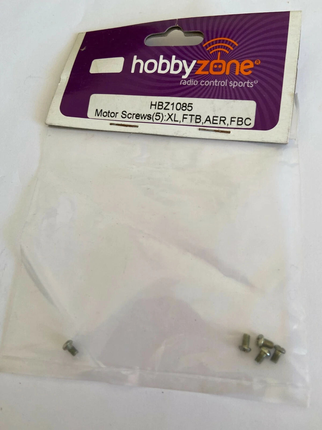 HBZ 1085 Motor Screws(5):XL,FTB,AER,FBC,