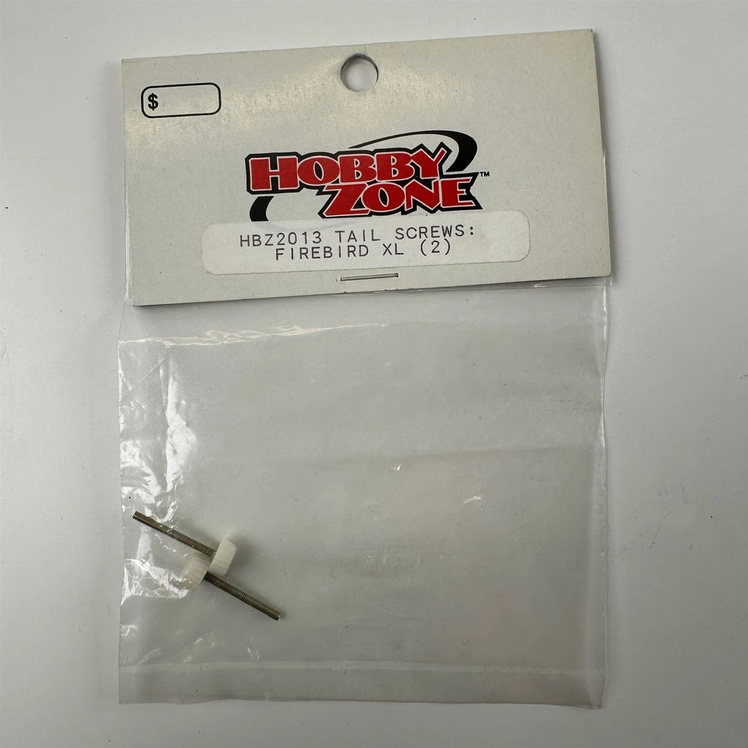HBZ 2013 Tail Screws, Wht (2):FBXL, FBC,
