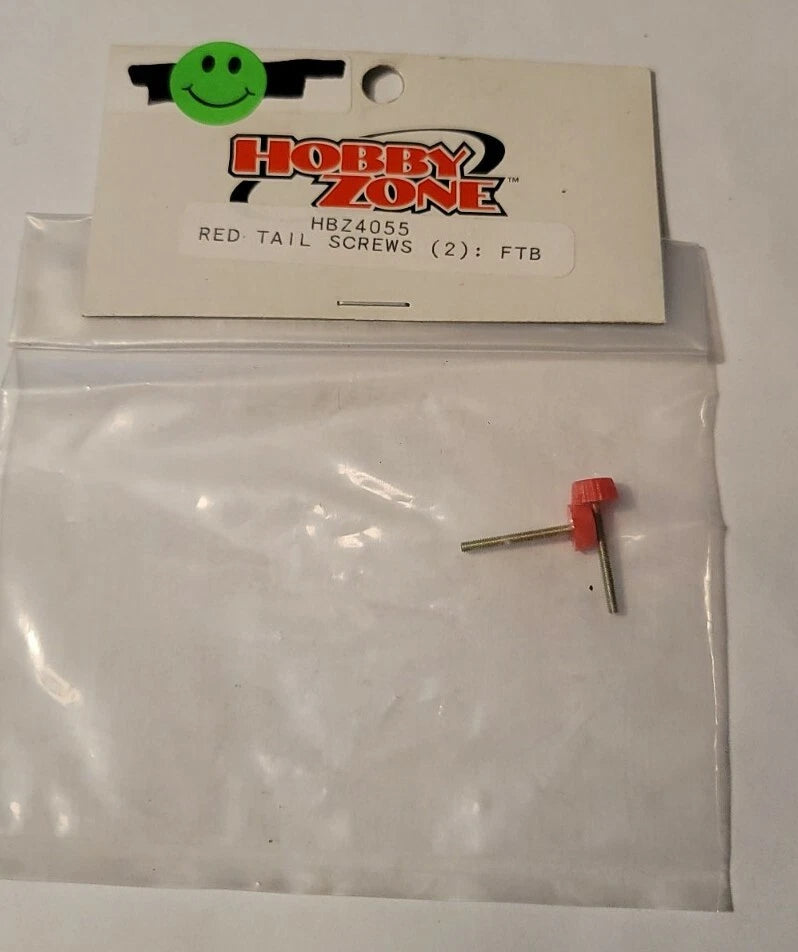 HBZ 4055 Red Tail Screws (2): FTB, FBC
