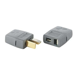 HCAM 4001 Star Plug Male/Female 1 Pair
