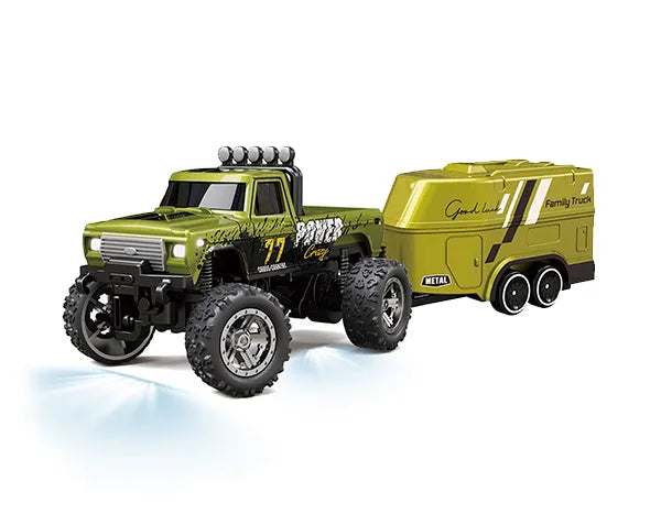 RC PRO 1/64 Truck w/ Trailer HG4-136