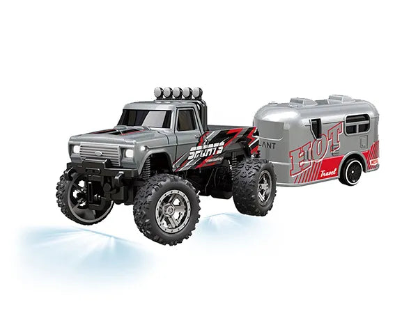RC PRO 1/64 Truck w/ Trailer HG4-136