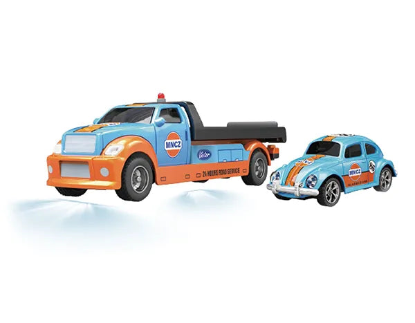 RC PRO 1/64 R/C Tow truck with Beetle HG4-186