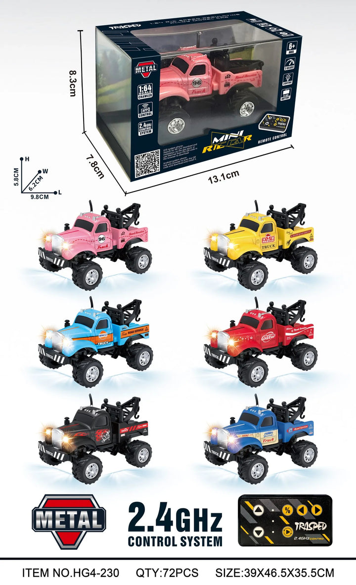 RC PRO 1:64 R/C Q-version Rescue Vehicle With APP control HG4-230