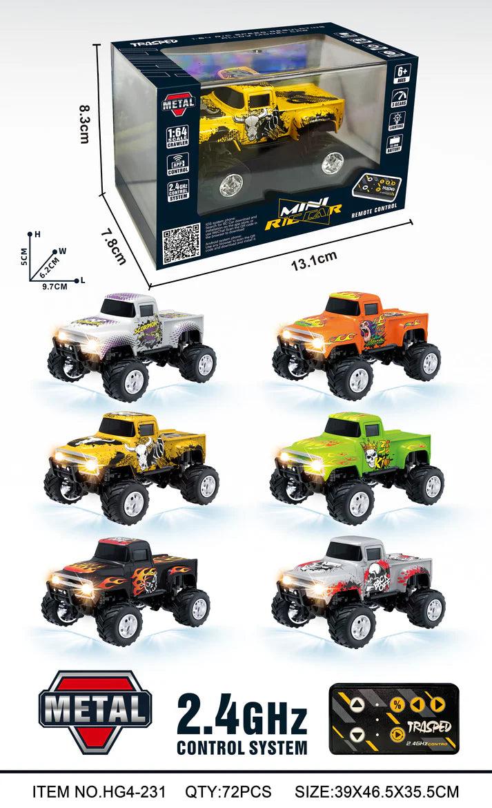 1:64 R/C Monster Truck With APP control HG4-231 RC PRO