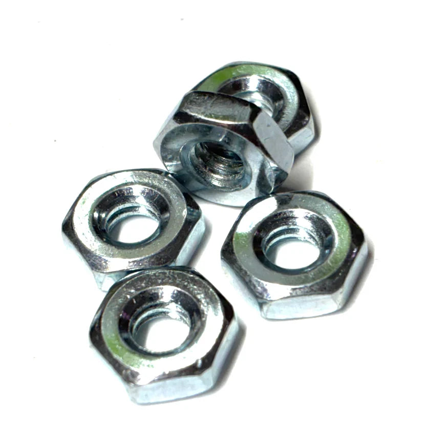 HNM 050 Metric hex nut, zinc, M5, 50 p
