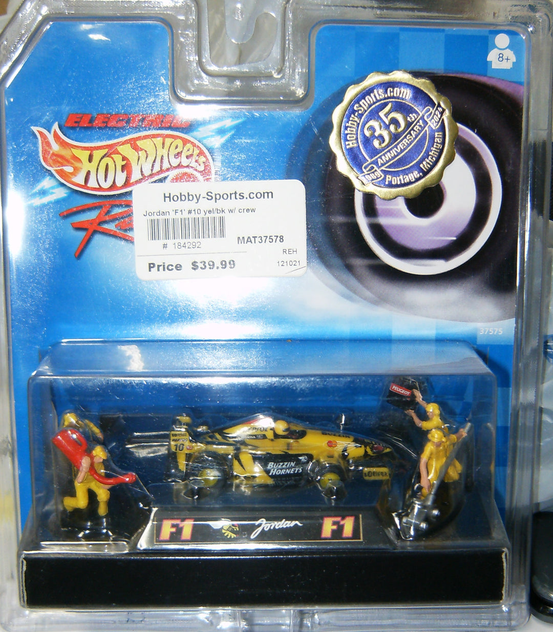 MAT 37578 Jordan 'F1' #10 yel/bk w/ crew