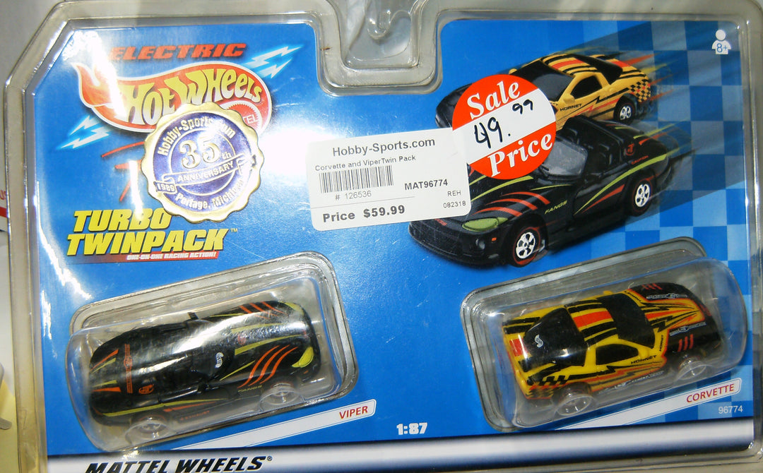 MAT 96774 Corvette and ViperTwin Pack
