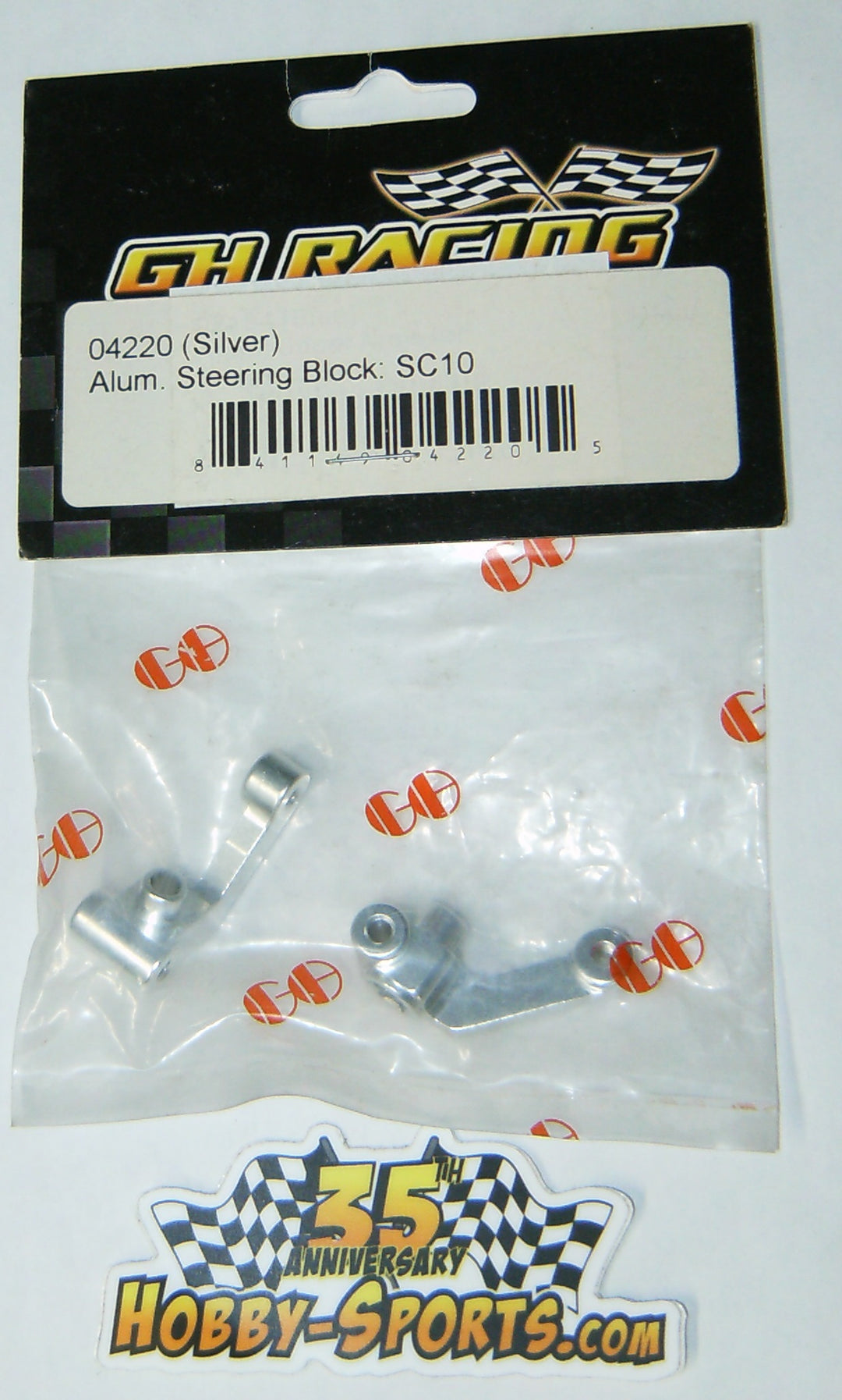 Steering Block, Silver: SC10