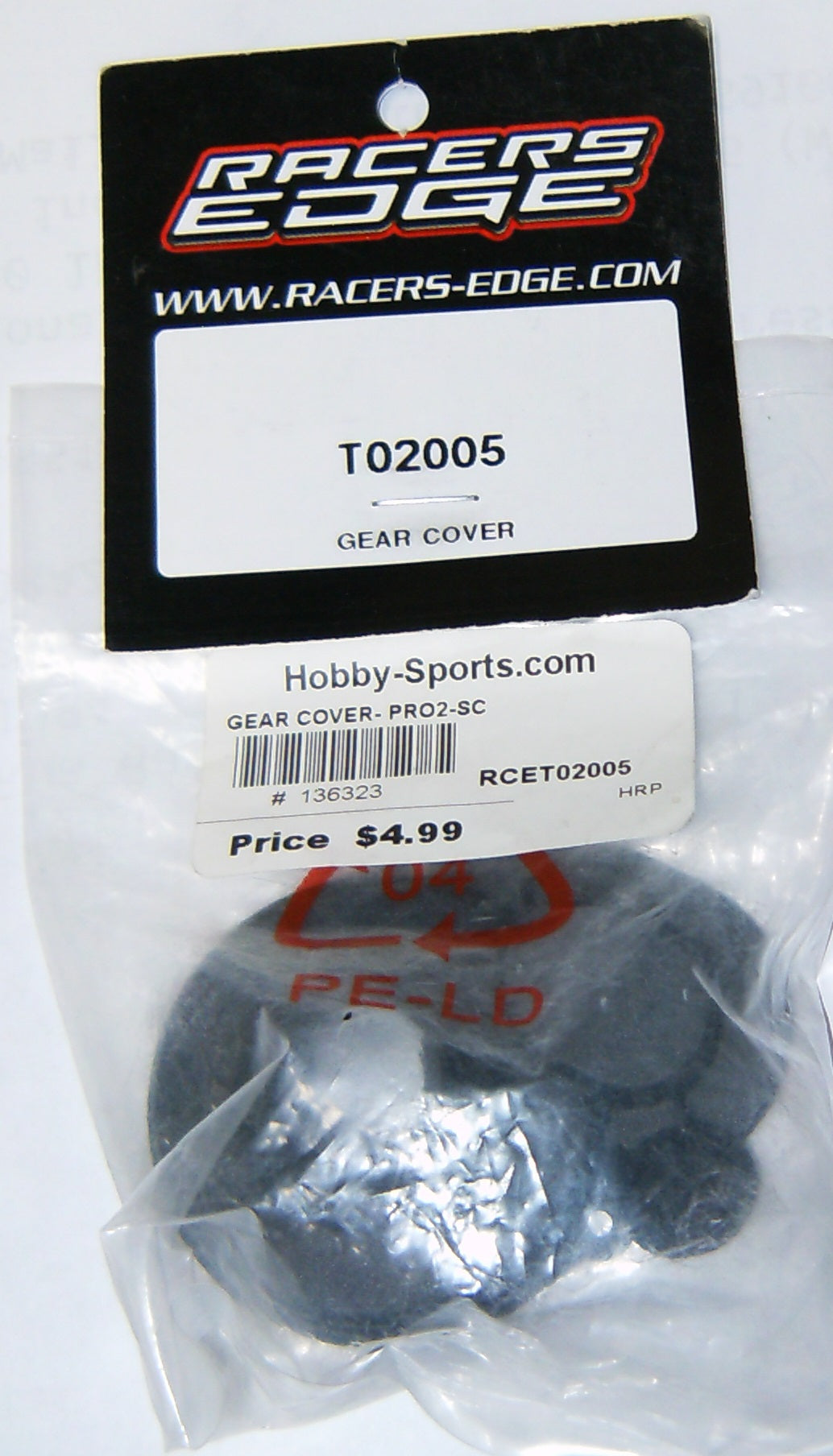 RCET 02005 GEAR COVER- PRO2-SC