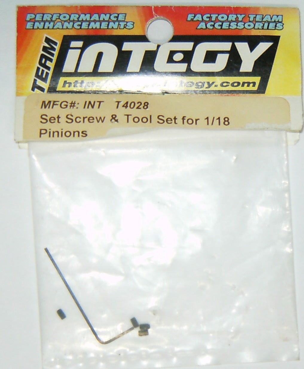 Set Screw & Tool Set: 1/18 Pin