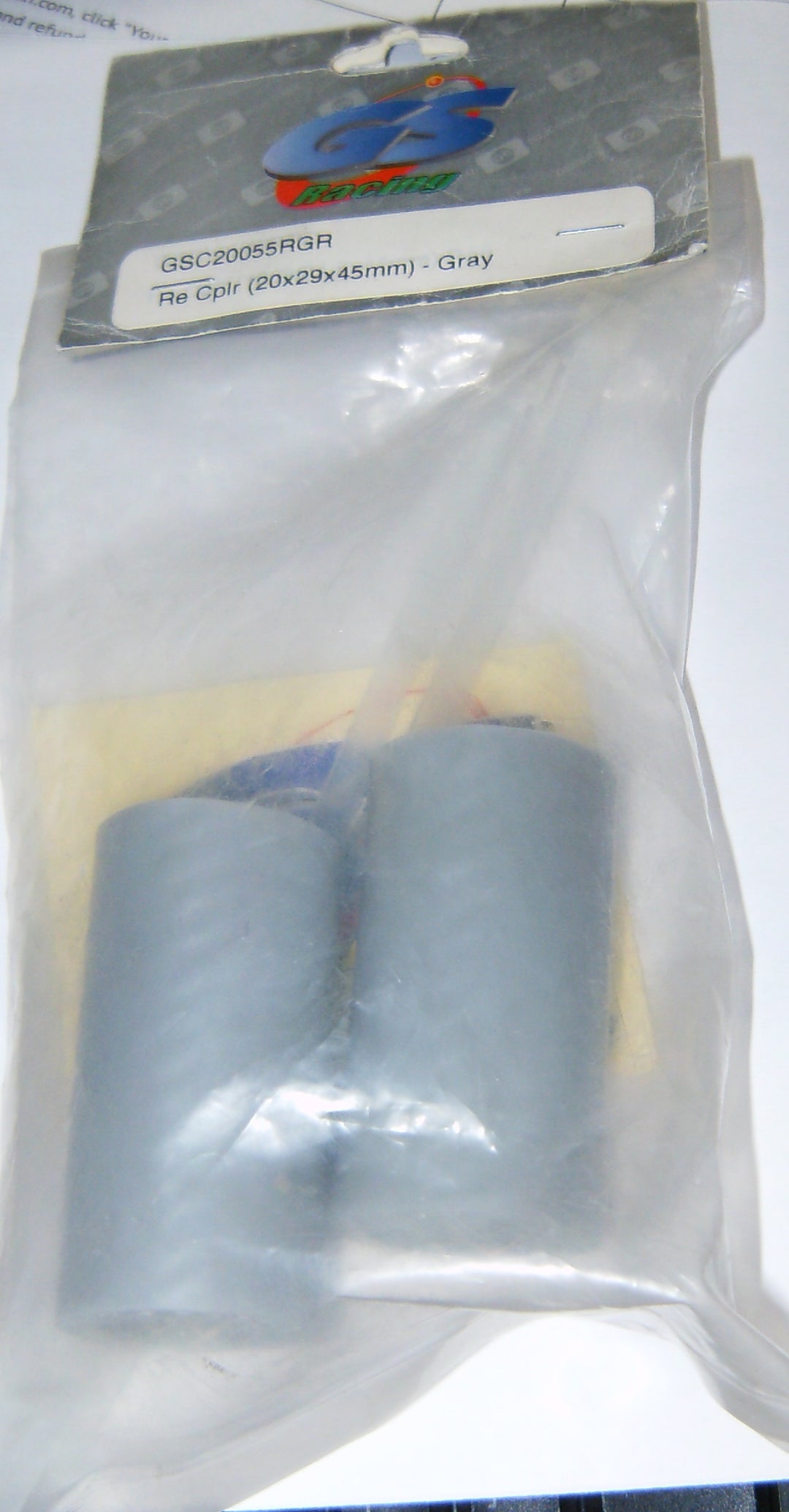 Re Coupler (20x29x55mm)- Gray
