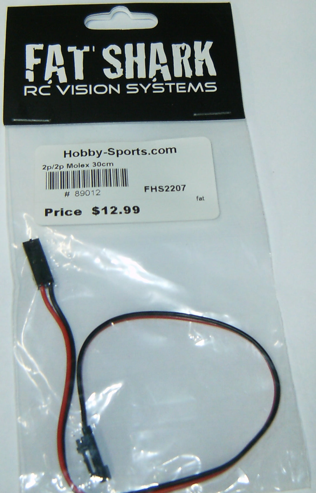 FHS 2207 2p/2p Molex 30cm