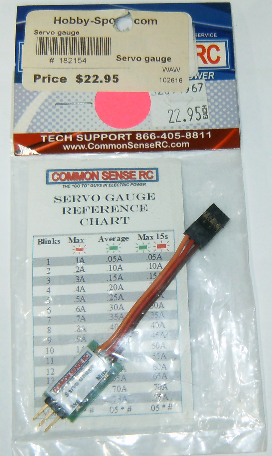 Servo gauge
