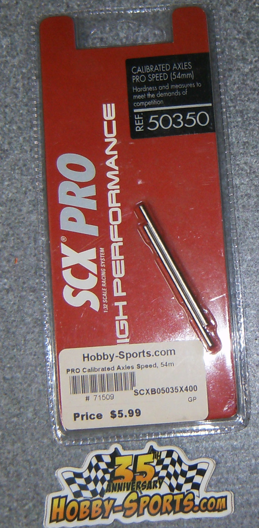 PRO Calibrated Axles Speed, 54m