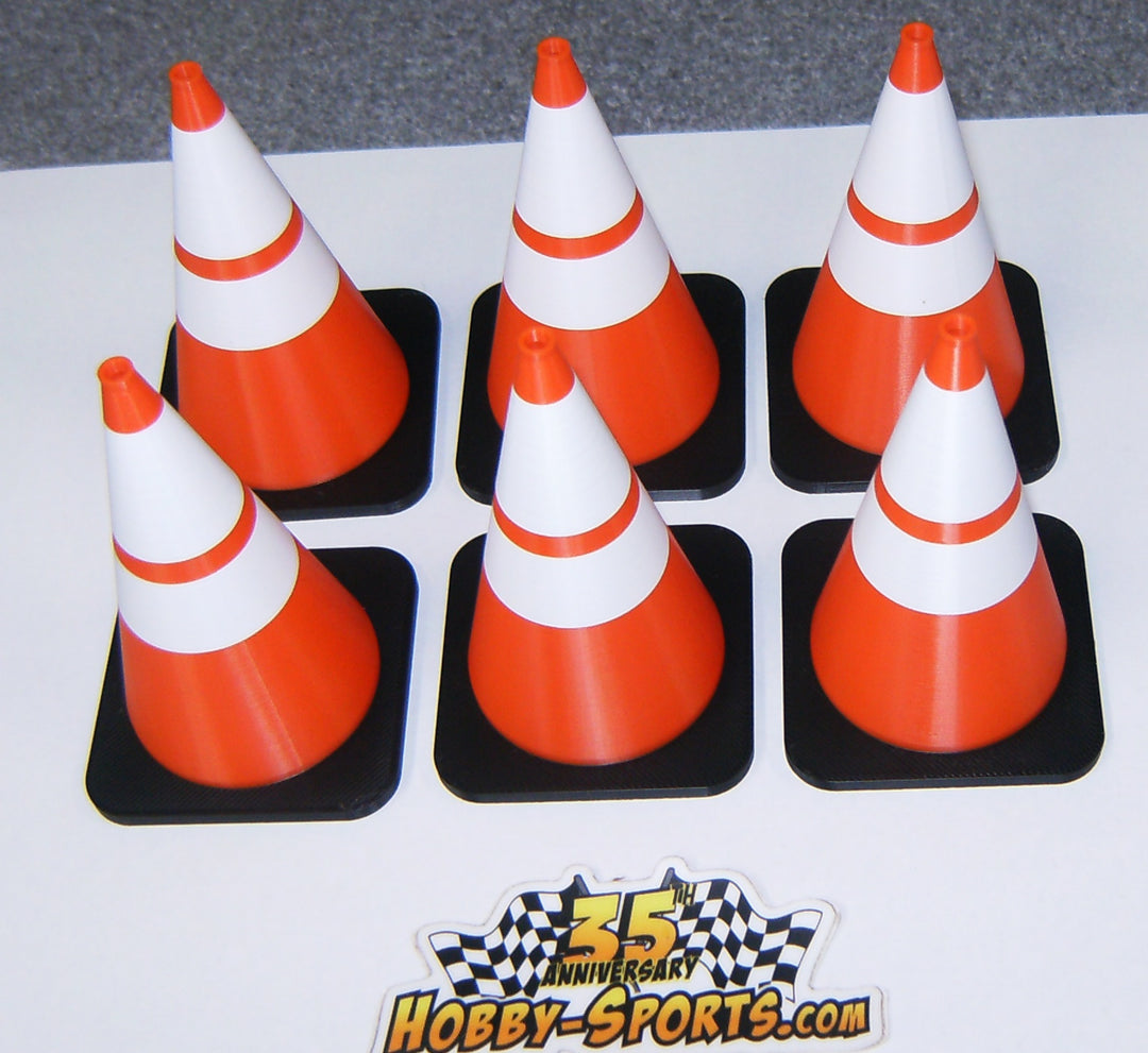 3.25" Track Cones 3D Printed (6)