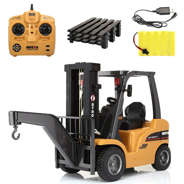 HUINA 1/10 2.4G 8CH RC Die-Cast Forklift 1577