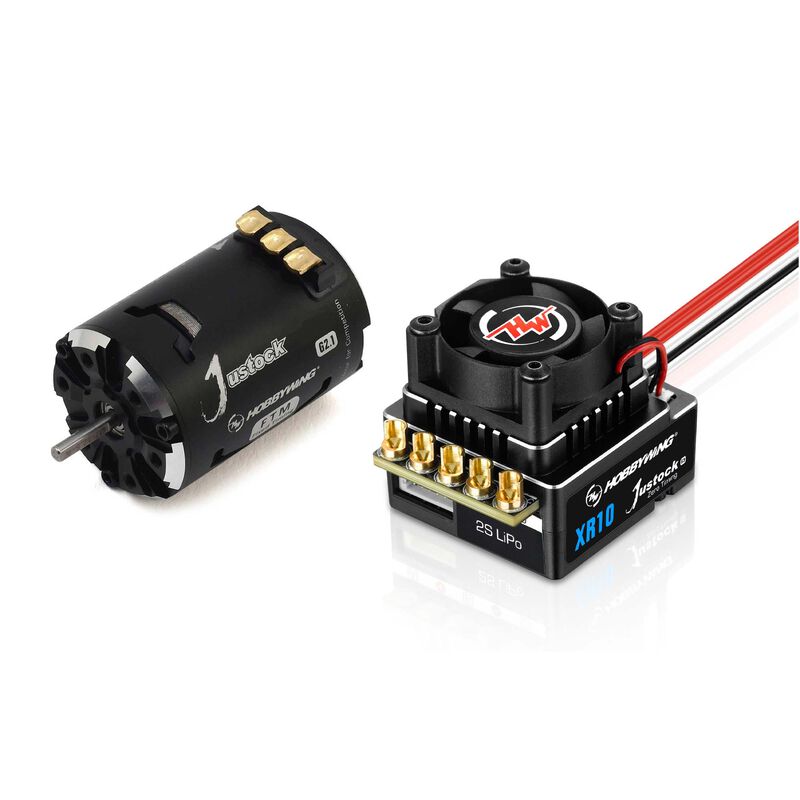 XERUN XR10 Justock G3 ESC & Justock G2.1 Sensored Brushless Motor (13.5T Turn) Combo Hobbywing HWI38020320
