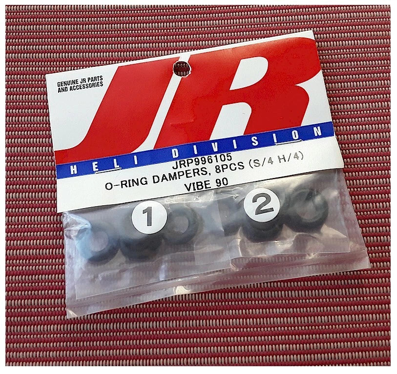 O-RING DAMPER, 8PCS (S/4 H/4)
