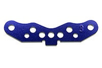Kyosho Special Rear Anit-Squat Lower Suspension Plate 3° Blue Anodized Aluminum, IFW 132, Kyosho KYOIFW132
