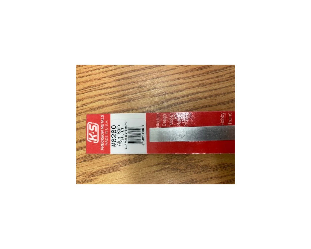Aluminum Strip: .016 X .375" w
