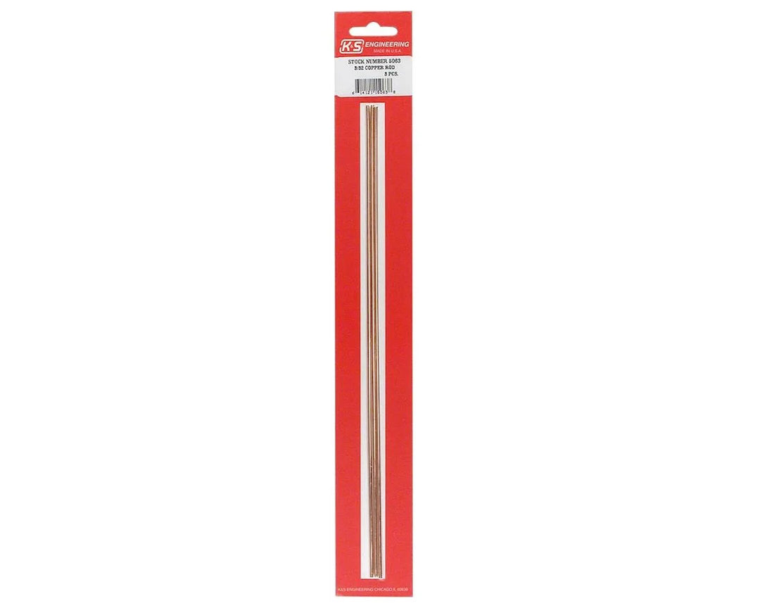 5063 Solid Copper Rod 3/32" Peg