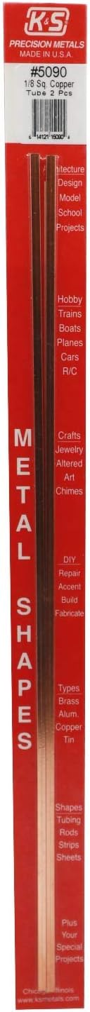 5090 Copper Tube 1/8 Square (2)