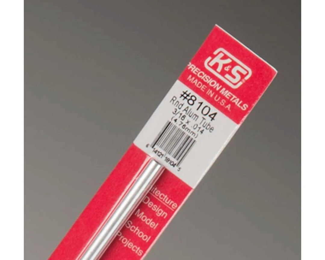 K&S Aluminum Tube 3/16
