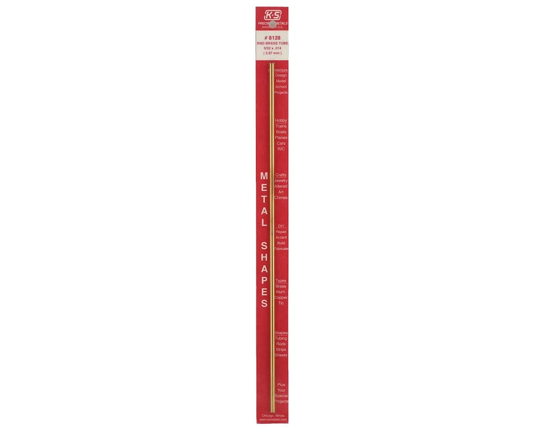 K&S Round Brass Tube 5/32"
