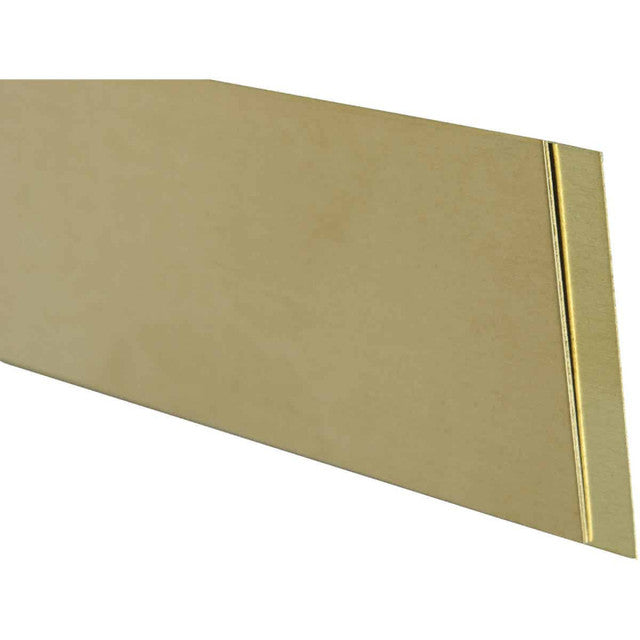 Brass Strips 12", 025 X 1/4"
