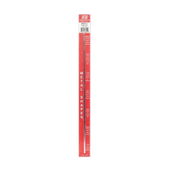 83011 Square Aluminum Tube 1/8X