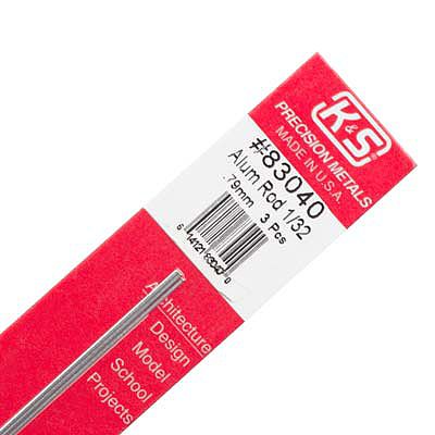 83040 Aluminum Rod 1/32  (3)

