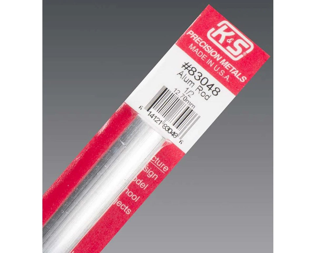 83048 Aluminum Rod 1/2