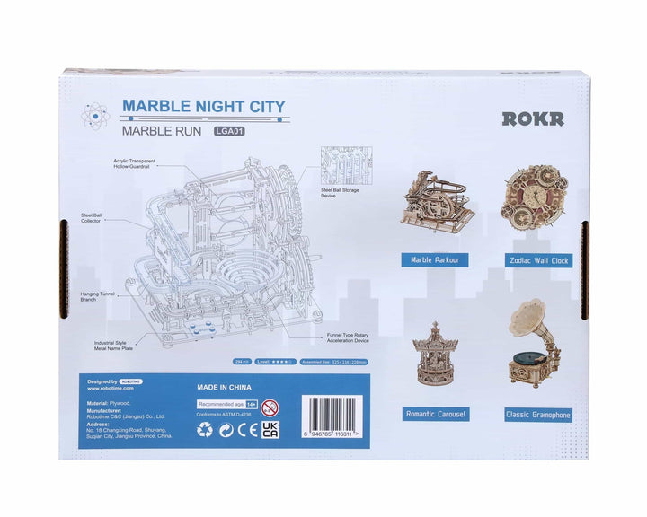 Marble Run; Marble Night City Robotime LGA01
