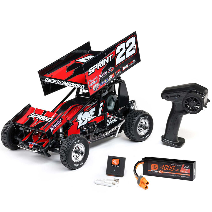 1/10 22S Sprint 2WD RTR, LOSI, LOS-1387,  LOS-2359