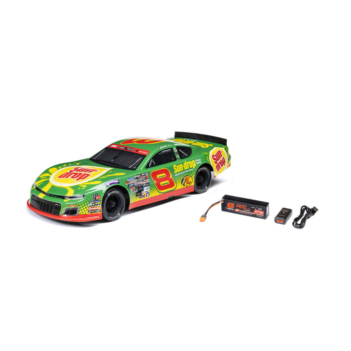 On sale date 3/19, 1/12 Asphalt Late Model RC Race Car Dale Earnhardt Jr. No. 8 2025 Losi LOS-3104T